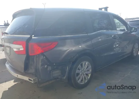 2018 Honda Odyssey Lx z USA, uszkodzony, nr VIN 5FNRL6H23JB022245